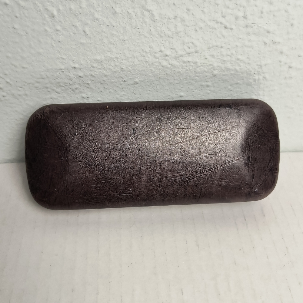 Fossil Vintage Clamshell Hard Case Storage Eyegla… - image 3